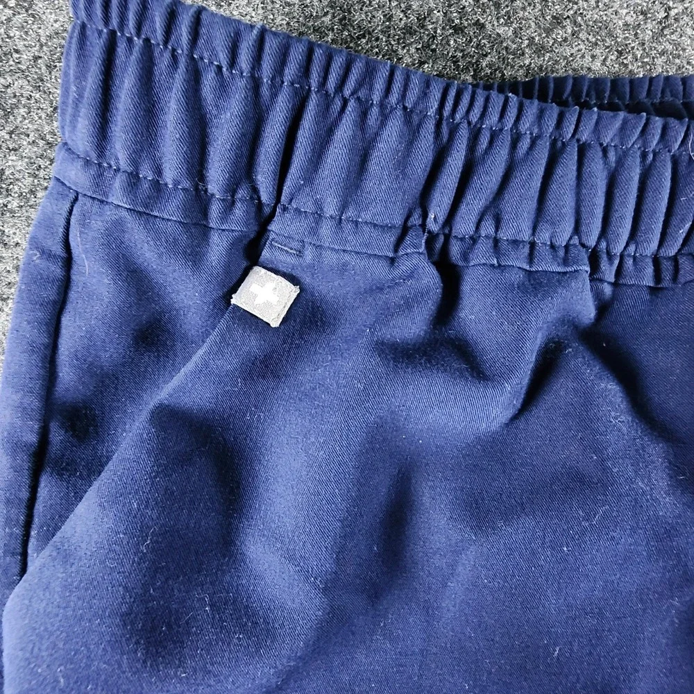 FIGS Mens Navy Blue Tansen‎ Jogger Scrub Pants Cargo Technical Collection L/S
